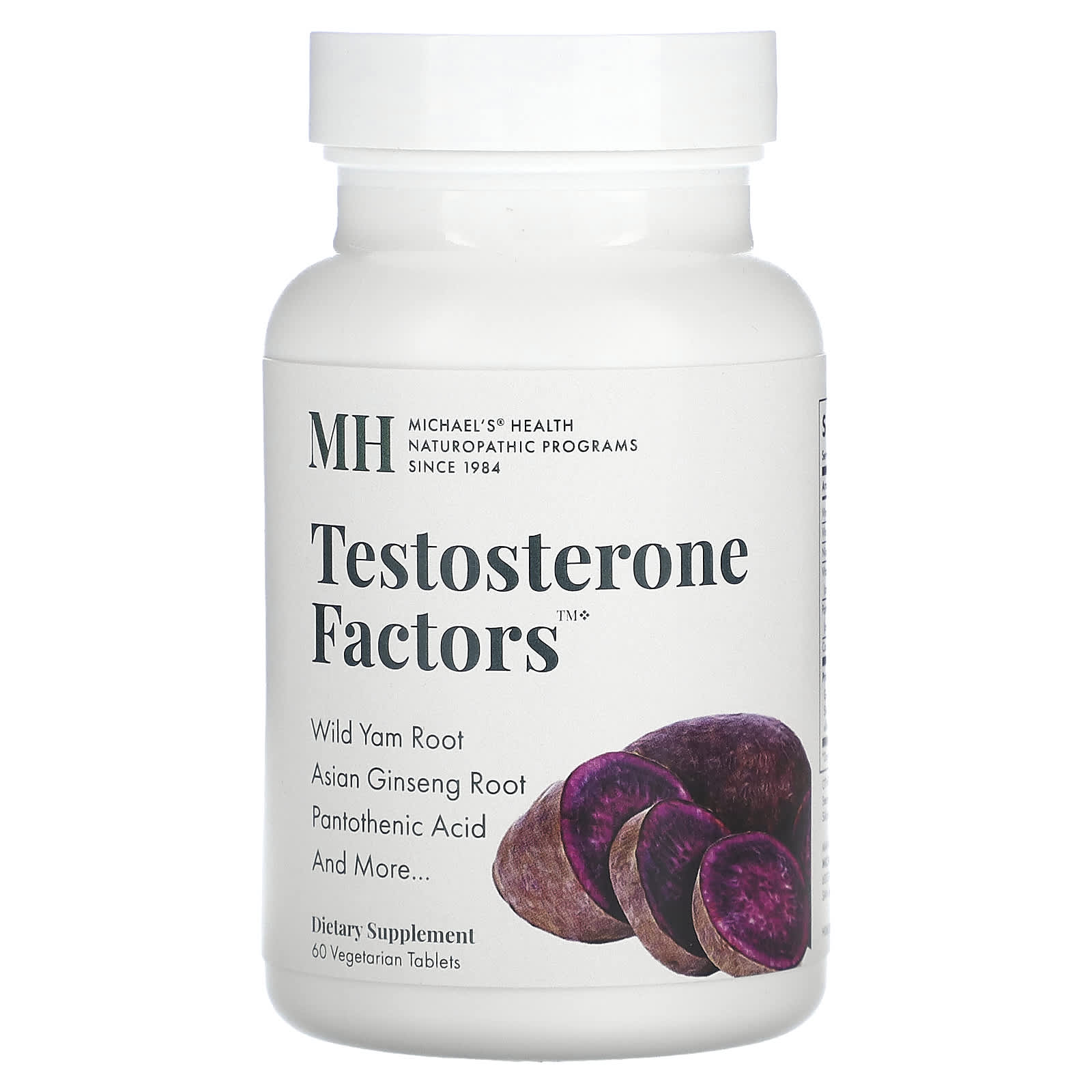 Michael's Health, Testosterone Factors , 60 Vegetarian Tablets - Image 1