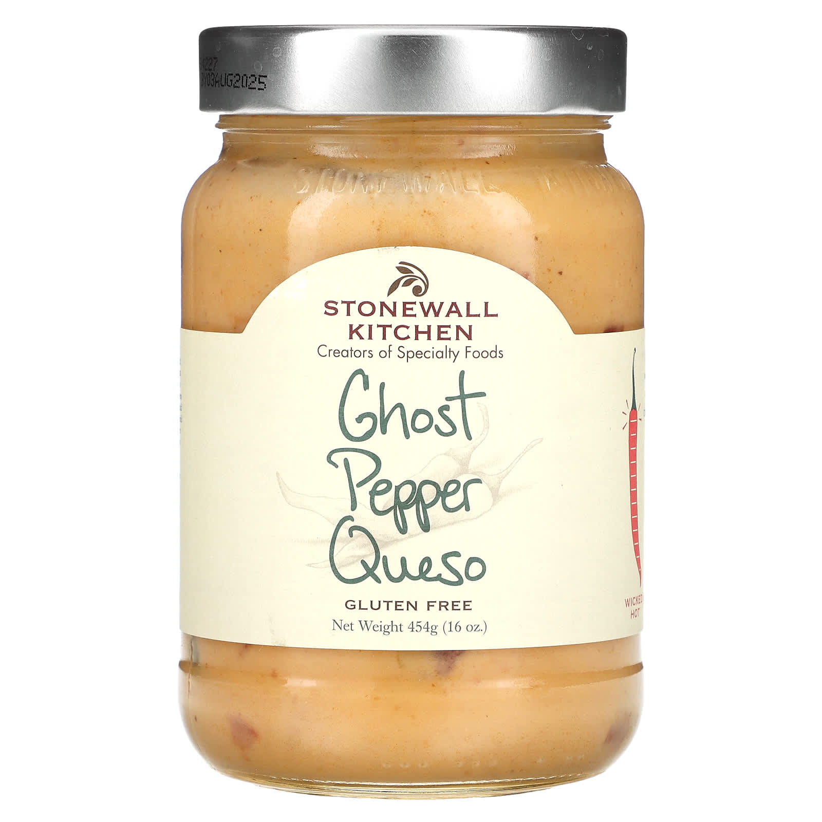 Stonewall Kitchen, Ghost Pepper Queso, 16 oz (454 g) - Image 1