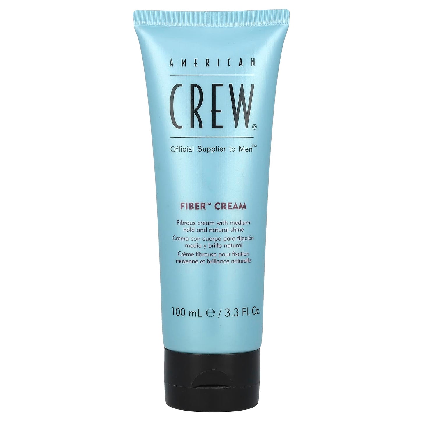 American Crew Fiber Cream, Medium Hold & Natural Shine, 3.3 fl oz - Image 1