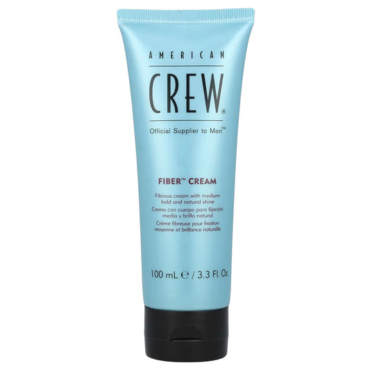 American Crew Fiber Cream, Medium Hold & Natural Shine, 3.3 fl oz - Image 1
