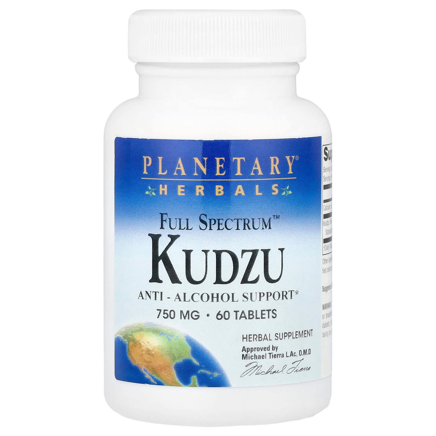 Planetary Herbals, Full Spectrum™ Kudzu, 60 Tablets - Image 1