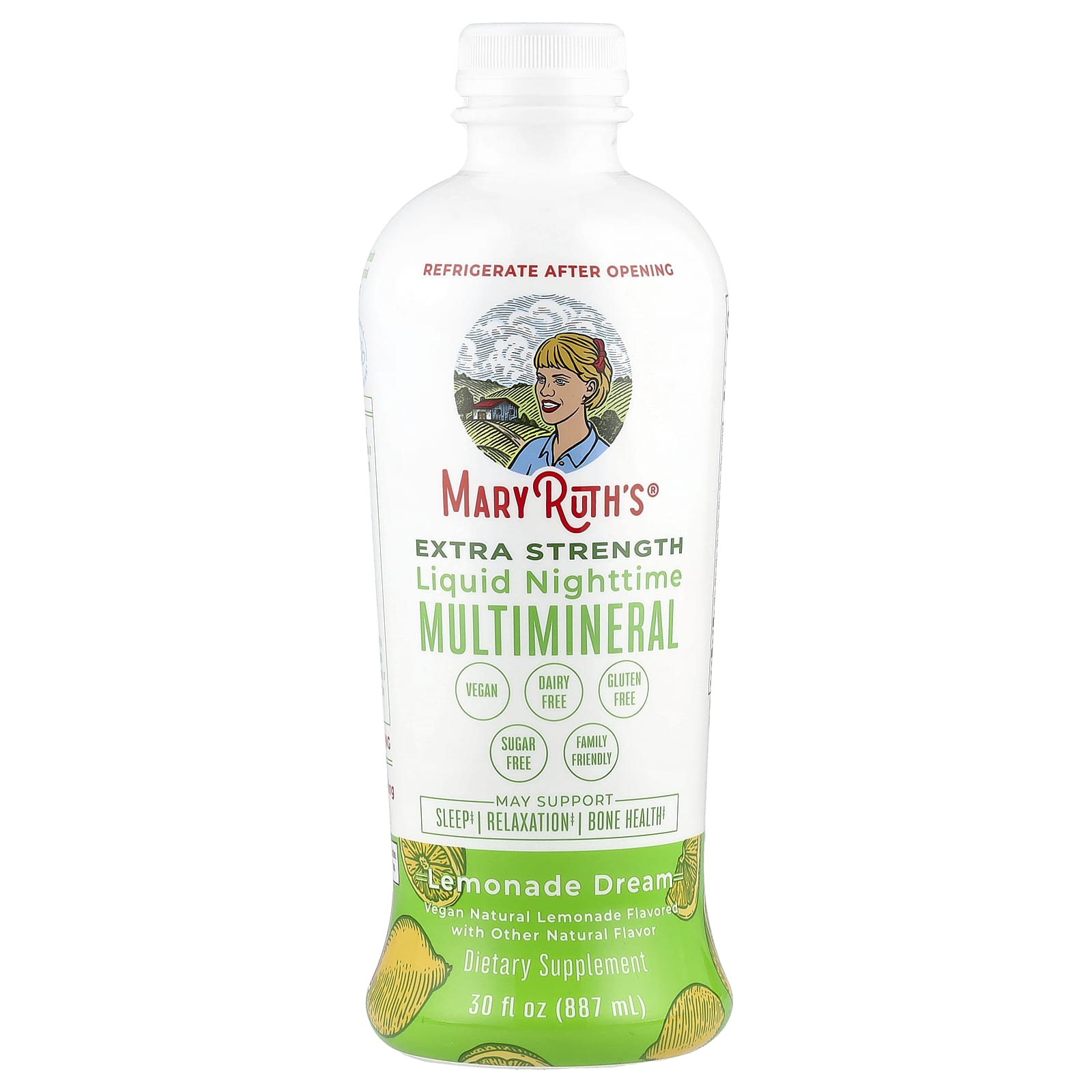 MaryRuth's, Extra Strength Liquid Nighttime Multimineral, Lemonade Dream, 30 fl oz (887 ml) - Image 1