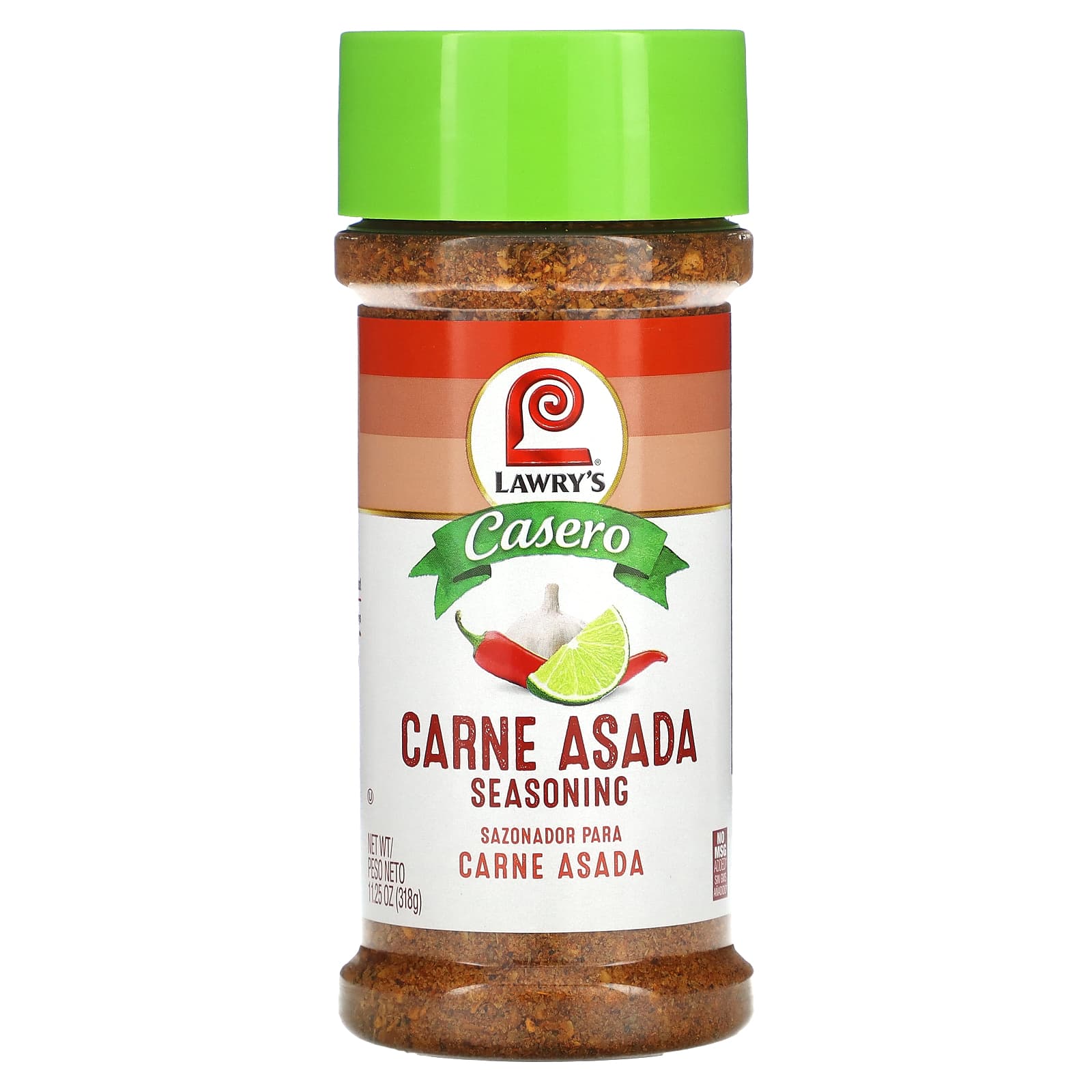Lawry's, Casero, Carne Asada Seasoning, 11.25 oz (318 g) - Image 1