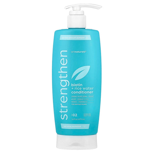 Biotin + Rice Water Conditioner for Hair Growth & Strength - Image 1