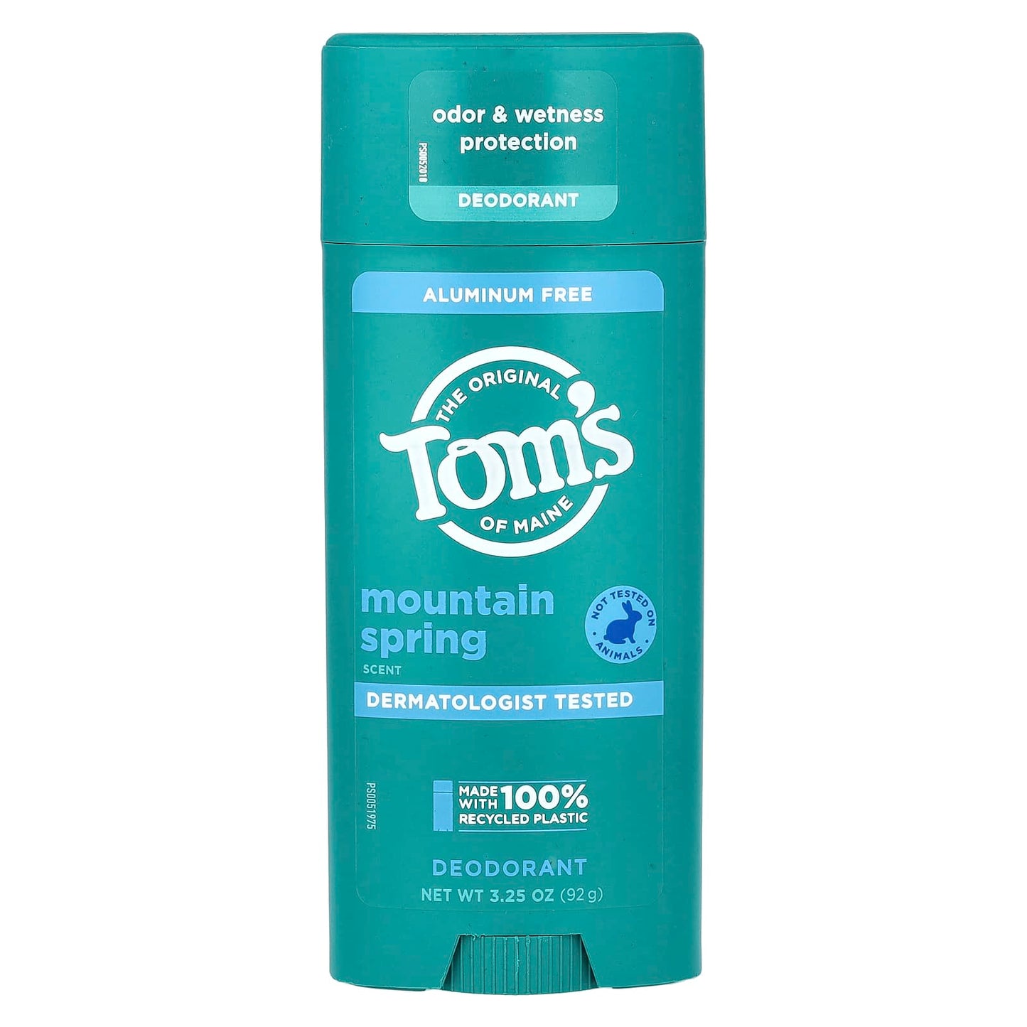 Tom's of Maine, Aluminum Free Deodorant, Mountain Spring, 3.25 oz (92 g) - Image 1
