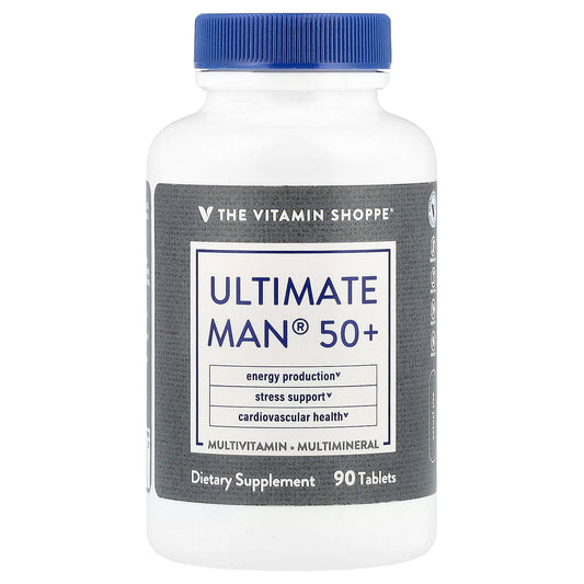 The Vitamin Shoppe, Ultimate Man® 50+, Multivitamin & Multimineral, 90 Tablets - Image 1