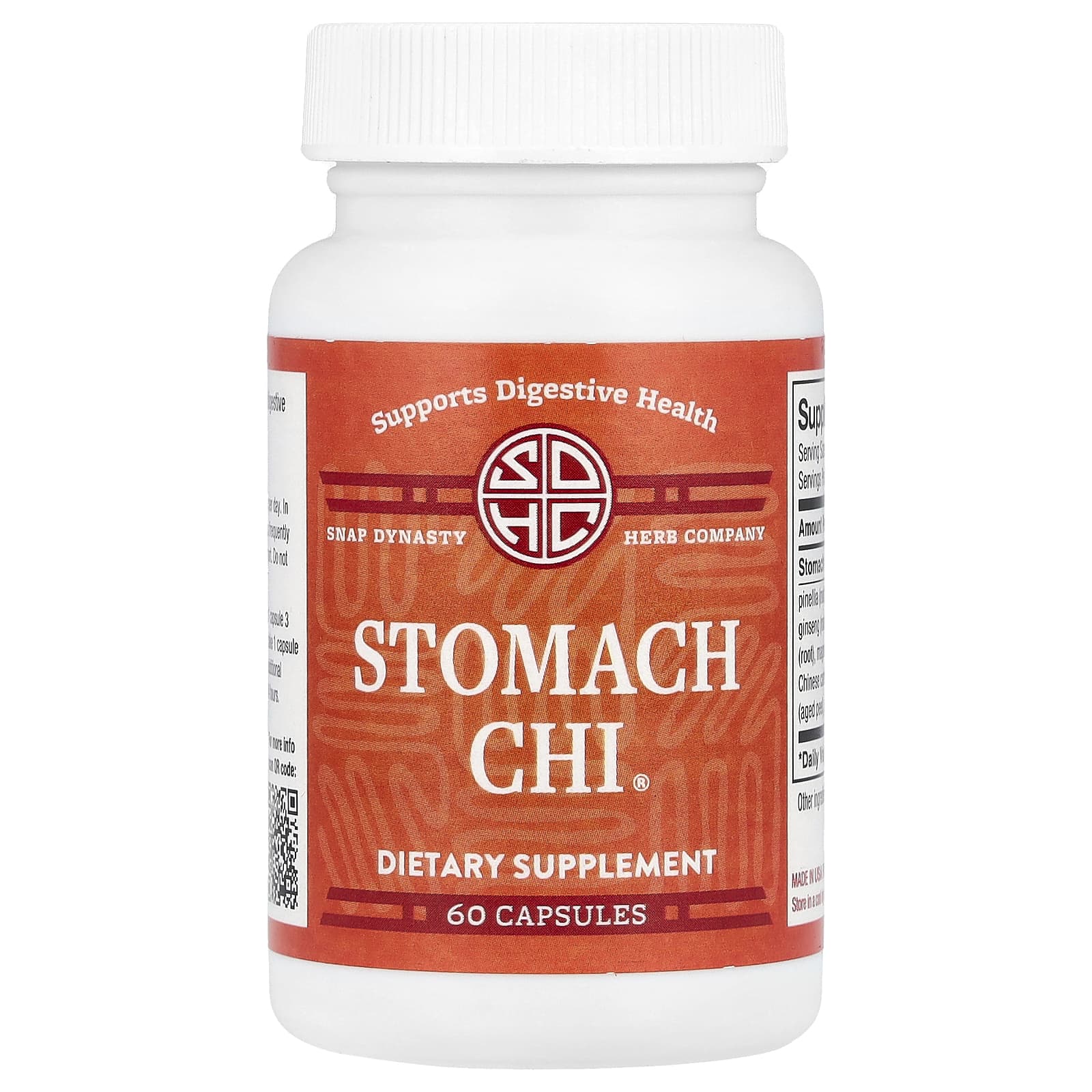 Snap Dynasty, Stomach Chi®, 60 Capsules - Image 1