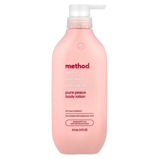 Method, Body Lotion, Pure Peace, 14 fl oz (414 ml) - Image 1