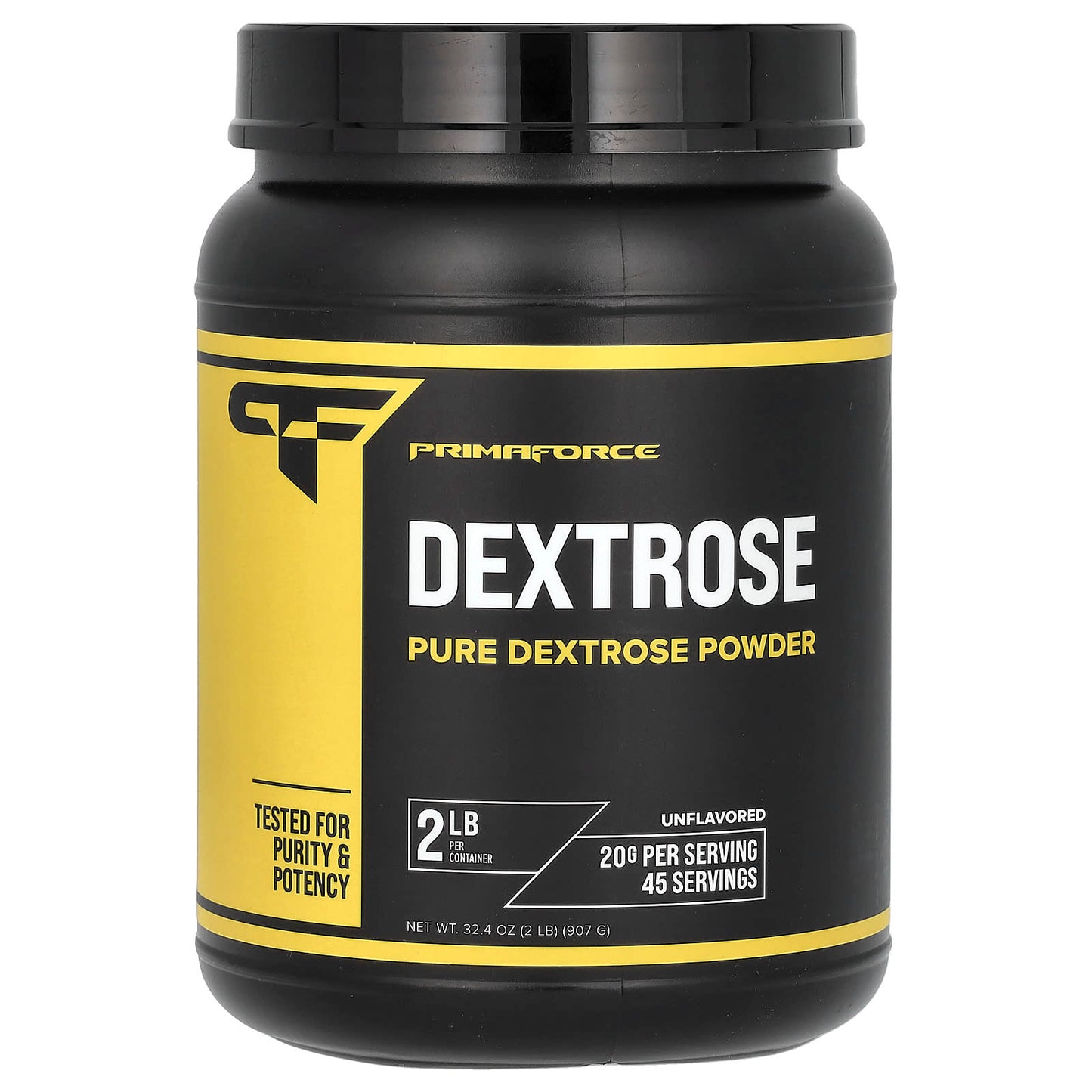Primaforce, Pure Dextrose, Unflavored, 2 lb (907 g) - Image 1