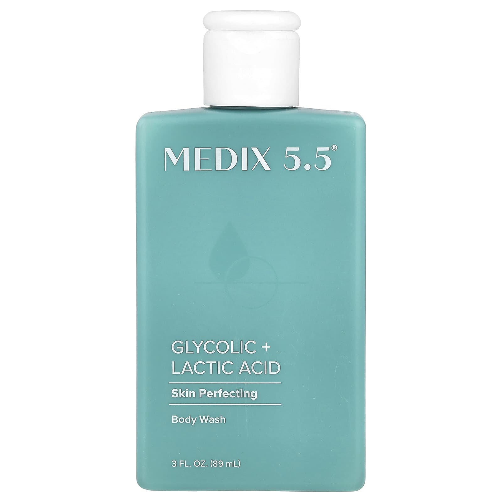 Medix 5.5, Body Wash, Skin Perfecting, Glycolic + Lactic Acid , 3 fl oz (89 ml) - Image 1