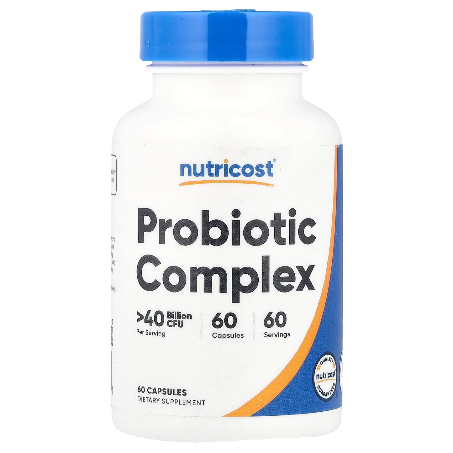 Nutricost, Probiotic Complex, >40 Billion CFU, 60 Capsules - Image 1