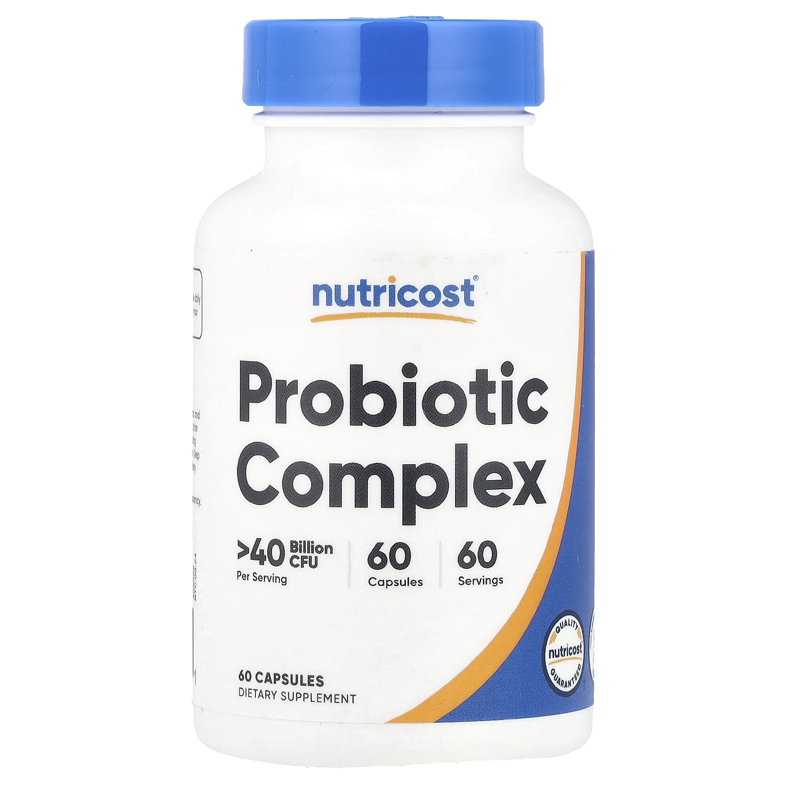 Nutricost, Probiotic Complex, >40 Billion CFU, 60 Capsules - Image 1