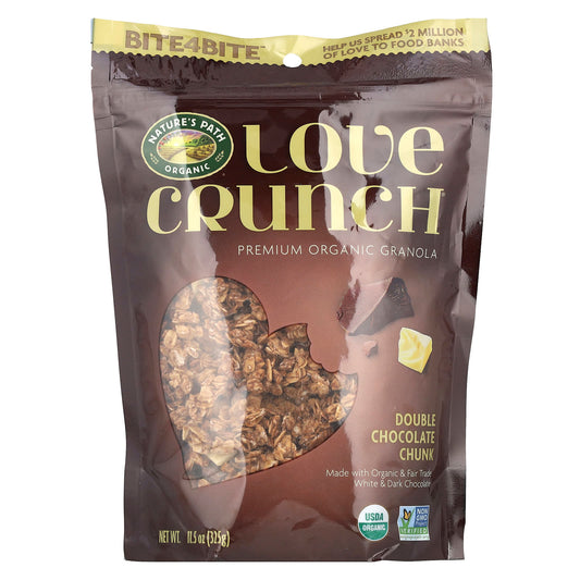 Nature's Path, Love Crunch®, Premium Organic Granola, Double Chocolate Chunk, 11.5 oz (325 g) - Image 1