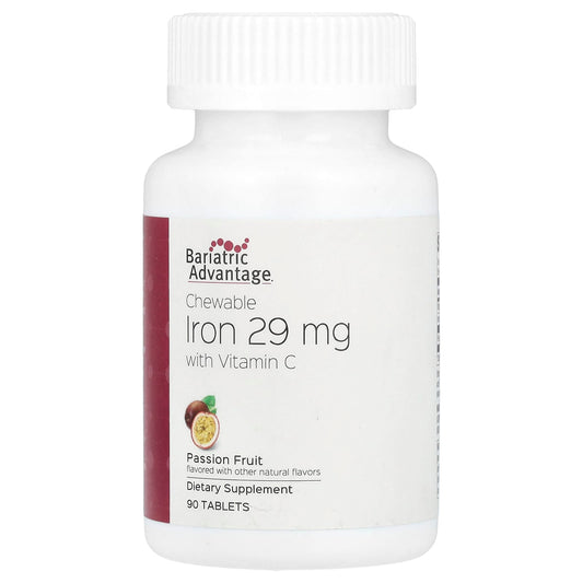 Bariatric Chewable Iron with Vitamin C - 90 Tablets - Image 1