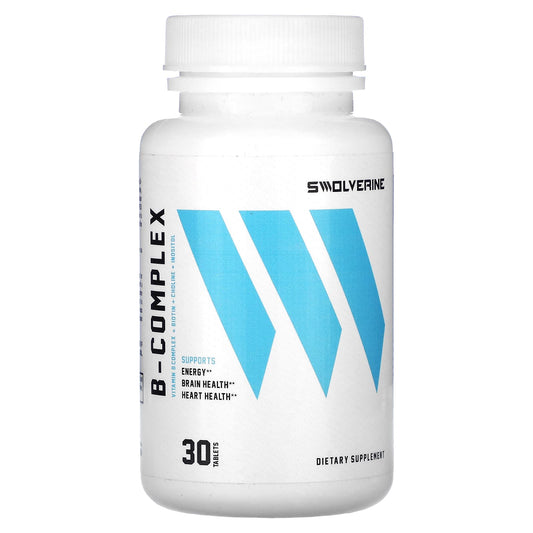 Swolverine, B-Complex, 30 Tablets - Image 1