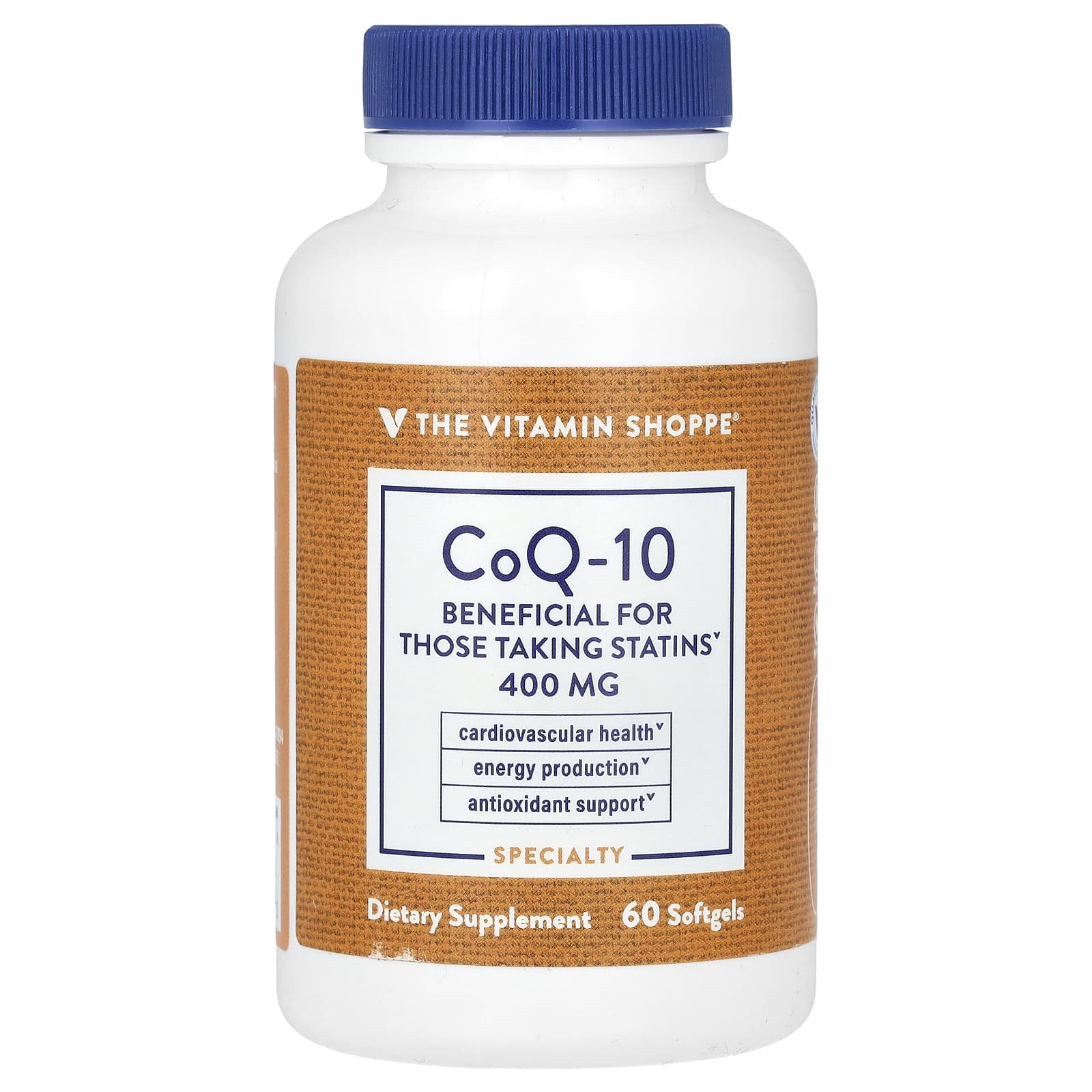 The Vitamin Shoppe, CoQ-10, 400 mg, 60 Softgels - Image 1