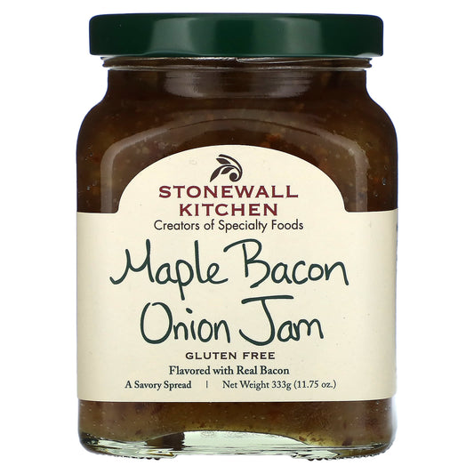 Stonewall Kitchen, Maple Bacon Onion Jam, 11.75 oz (333 g) - Image 1