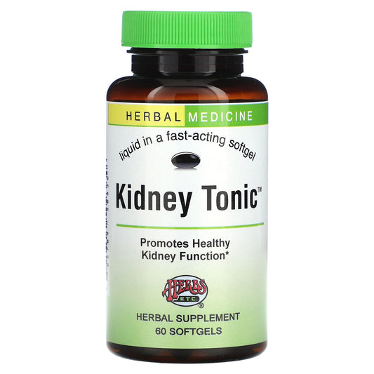 Herbal Kidney Tonic Support for Healthy Function - 60 Softgels - Image 1