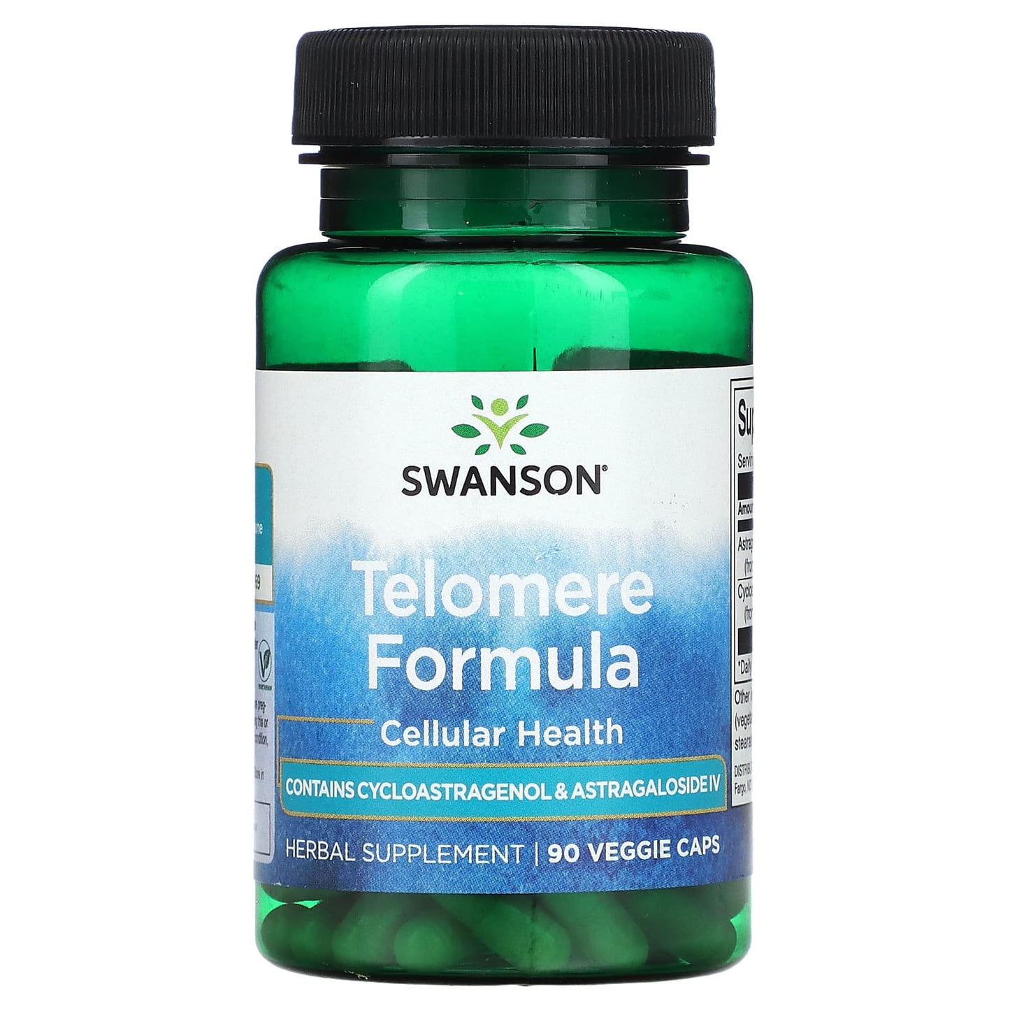 Swanson, Telomere Formula, 90 Veggie Caps - Image 1