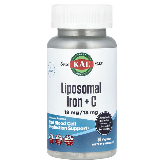 KAL Liposomal Iron Supplement for Red Blood Cell Support - Image 1
