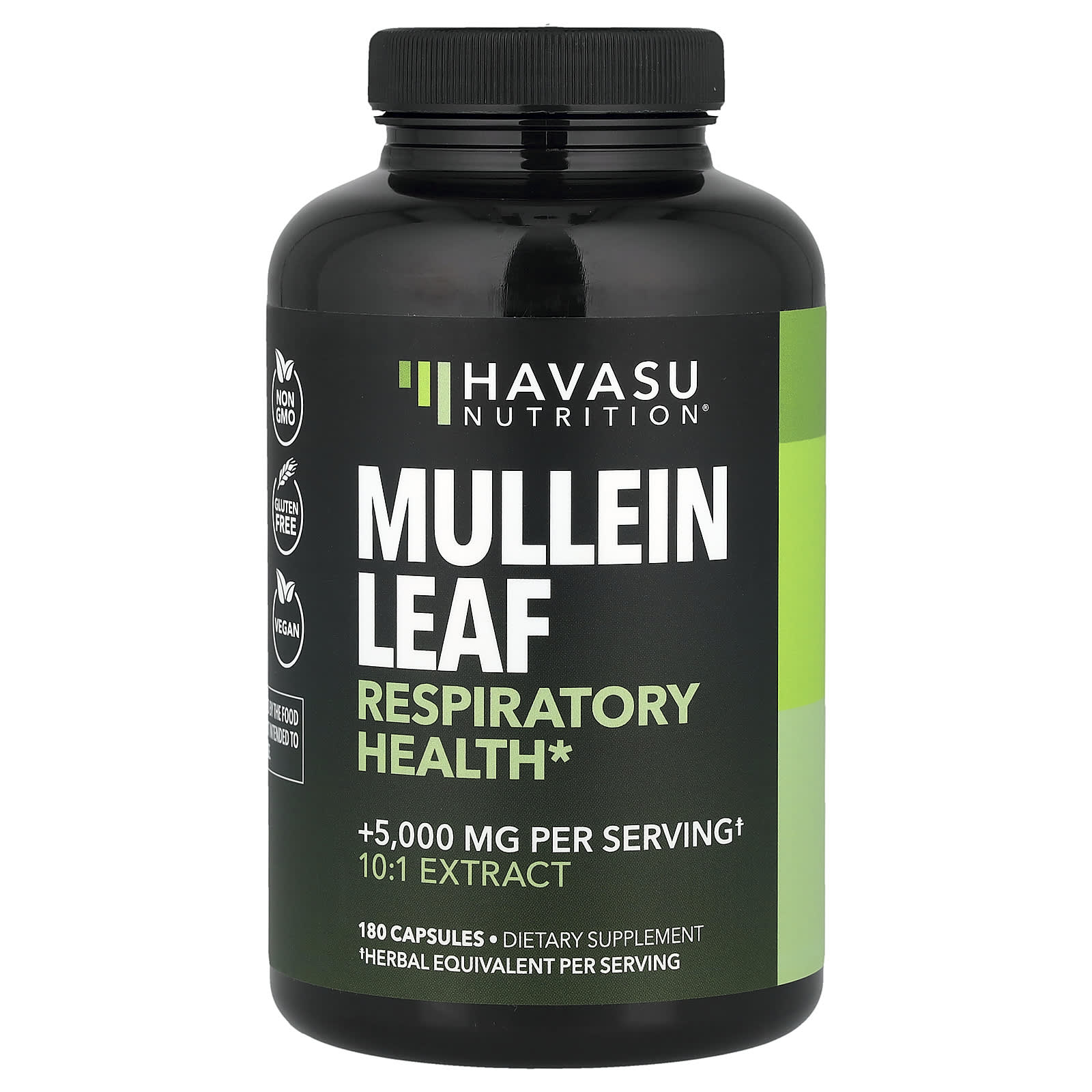 Havasu Nutrition Mullein Leaf Capsules for Respiratory Health - Image 1