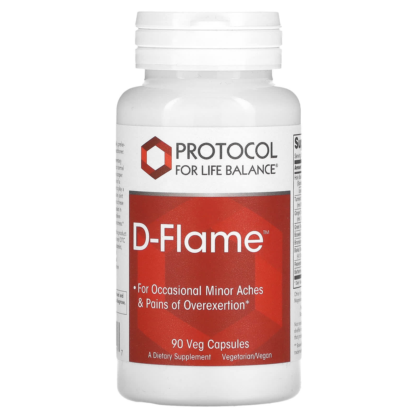 Protocol for Life Balance, D-Flame, 90 Veg Capsules - Image 1