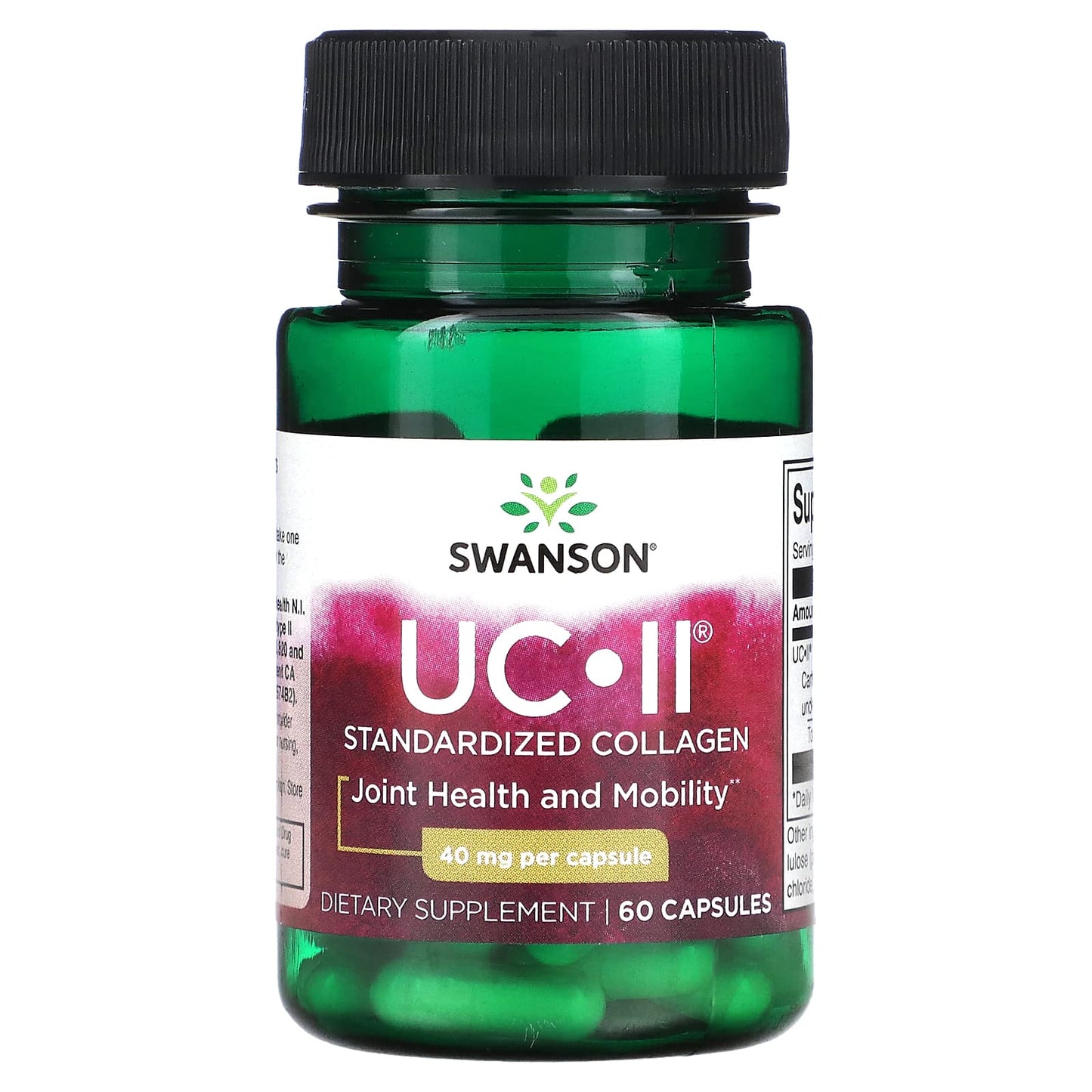 Swanson, UC-II® Standardized Collagen, 40 mg, 60 Capsules - Image 1