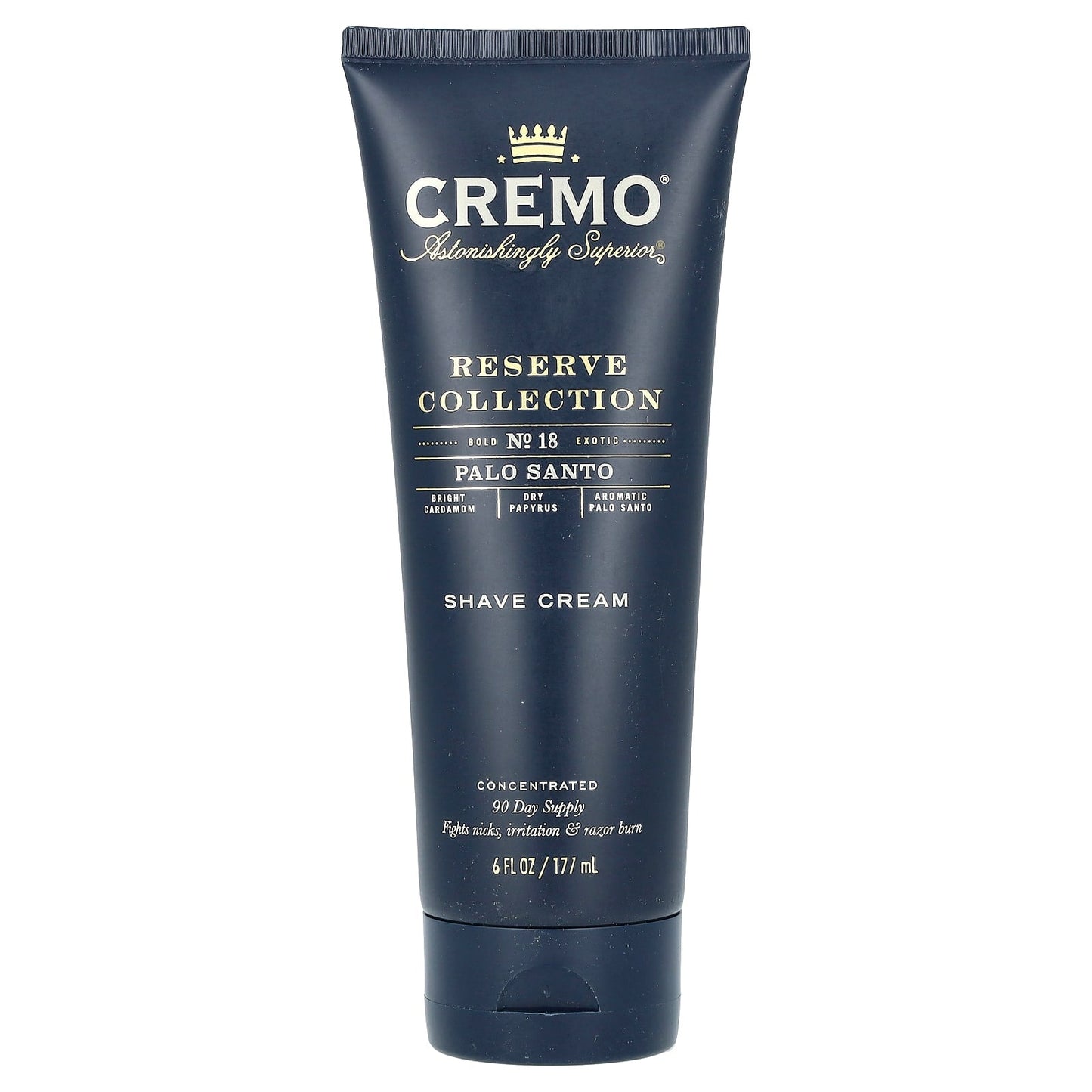 Palo Santo Shave Cream by Cremo - 90 Day Supply for Smooth Skin - Image 1