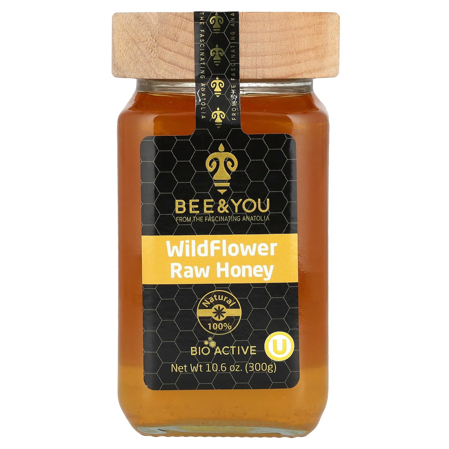 Pure Anatolian Wildflower Honey - 10.6 oz (300g) - 100% Natural - Image 1
