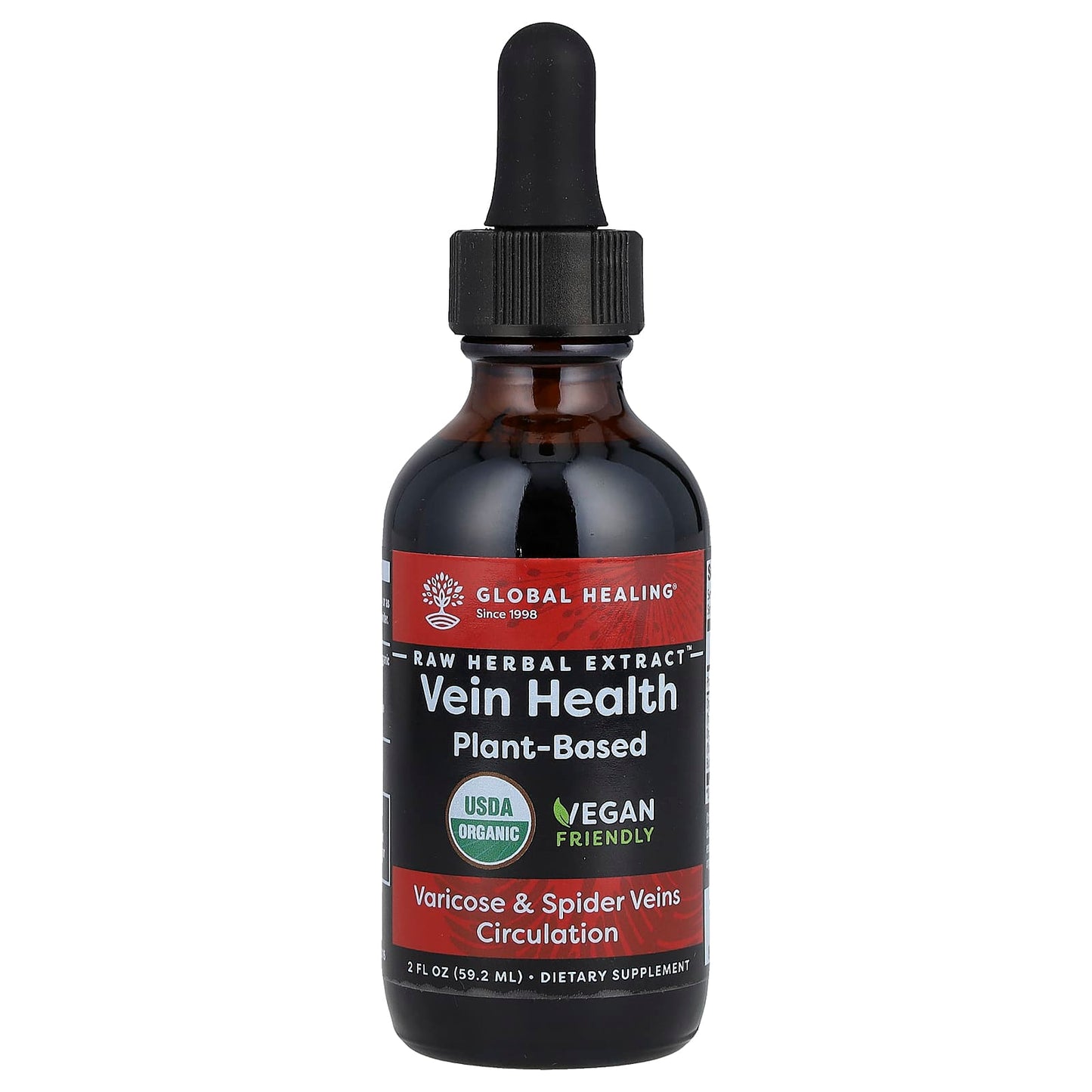 Vein Health Support with Global Healing's USDA Organic Extract - Image 1