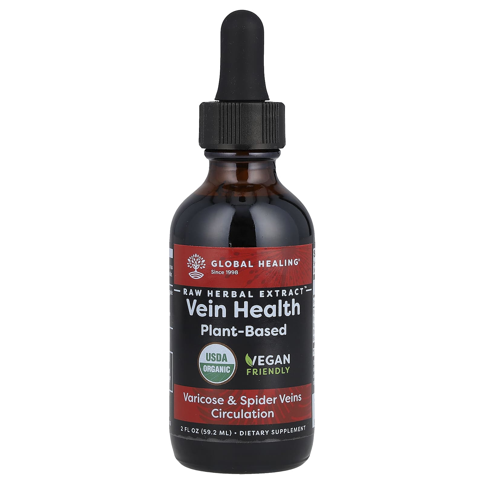 Vein Health Support with Global Healing's USDA Organic Extract - Image 1