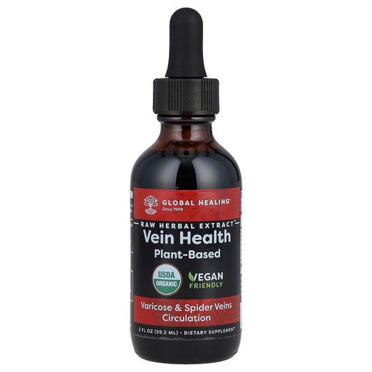 Vein Health Support with Global Healing's USDA Organic Extract - Image 1