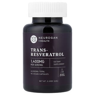 Boost Health with Neurogan's Trans-Resveratrol Capsules