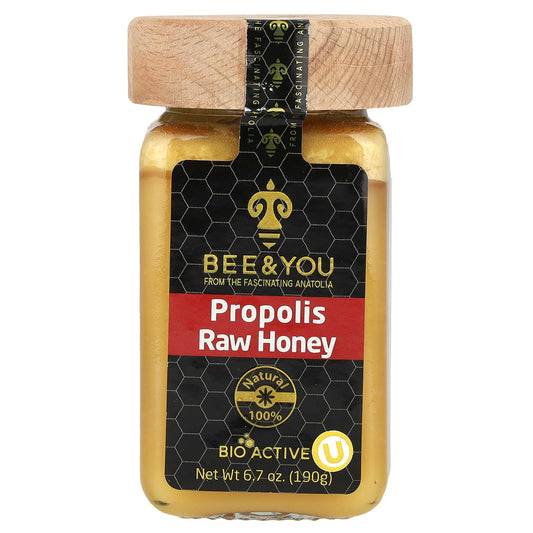 Bee & You Raw Honey with Propolis - Immune Support - Image 1