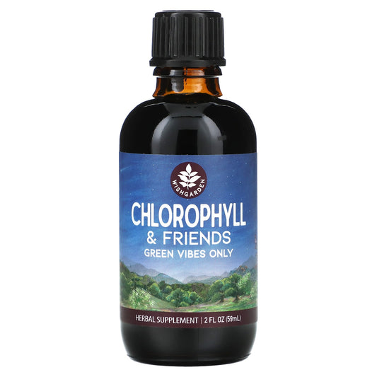 WishGarden Herbs, Chlorophyl & Friends, 2 fl oz (59 ml) - Image 1