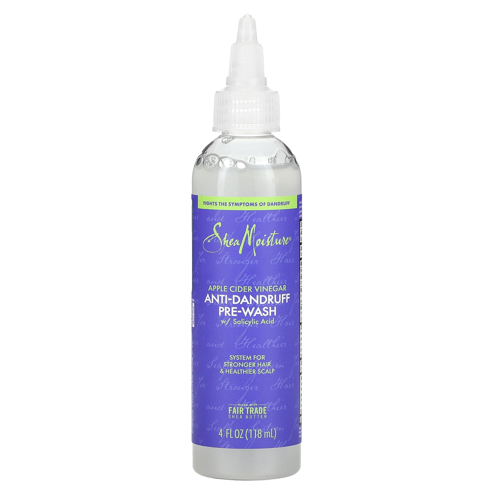 SheaMoisture, Apple Cider Vinegar Anti-Dandruff Pre-Wash w/ Salicylic Acid , 4 fl oz (118 ml) - Image 1