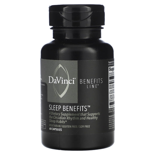DaVinci Laboratories Sleep Benefits Supplement - 60 Capsules - Image 1