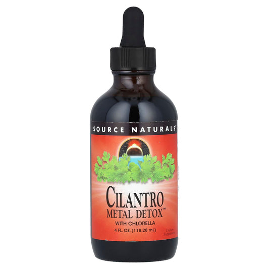 Source Naturals, Cilantro Metal Detox™ With Chlorella, 4 fl oz (118.28 ml) - Image 1