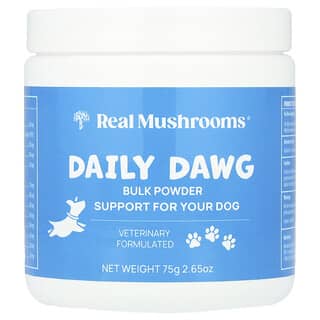 Support Your Dog's Immune Health with Real Mushrooms Daily Dawg Bulk Powder