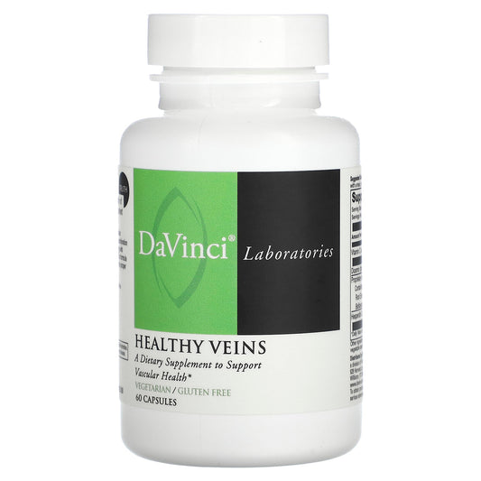 DaVinci Laboratories - Healthy Veins Support Supplement - 60 Capsules - Image 1