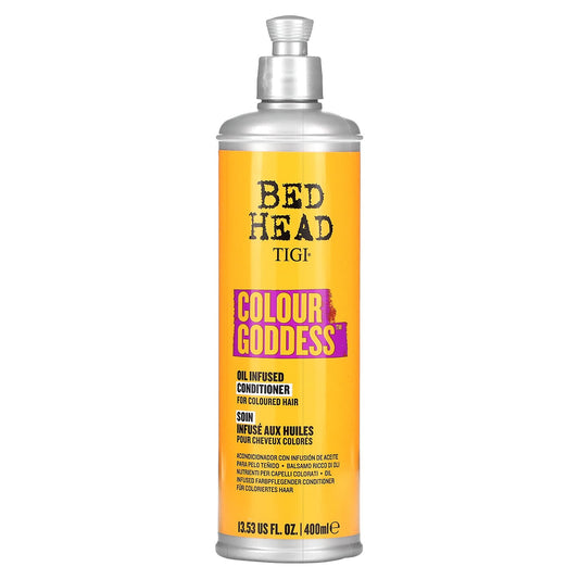 TIGI, Bed Head, Colour Goddess, Oil Infused Conditioner, For Coloured Hair, 13.53 fl oz (400 ml) - Image 1