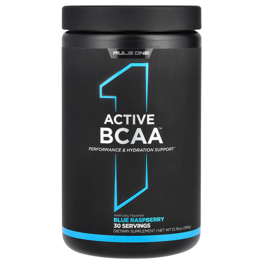 Rule One Proteins, Active BCAA, Blue Raspberry, 13.76 oz (390 g) - Image 1