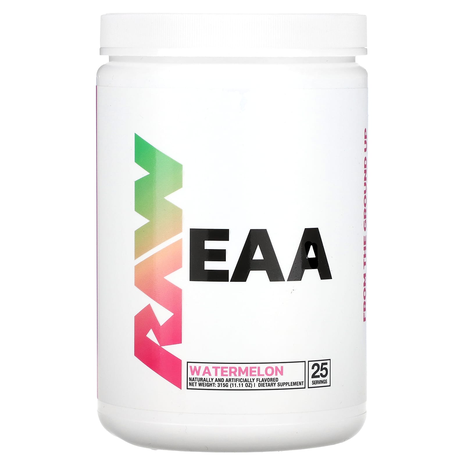 Raw Nutrition, EAA, Watermelon, 11.11 oz (315 g) - Image 1