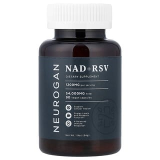 Neurogan Health NAD+ RSV: Boost Energy & Vitality with Vegan Capsules