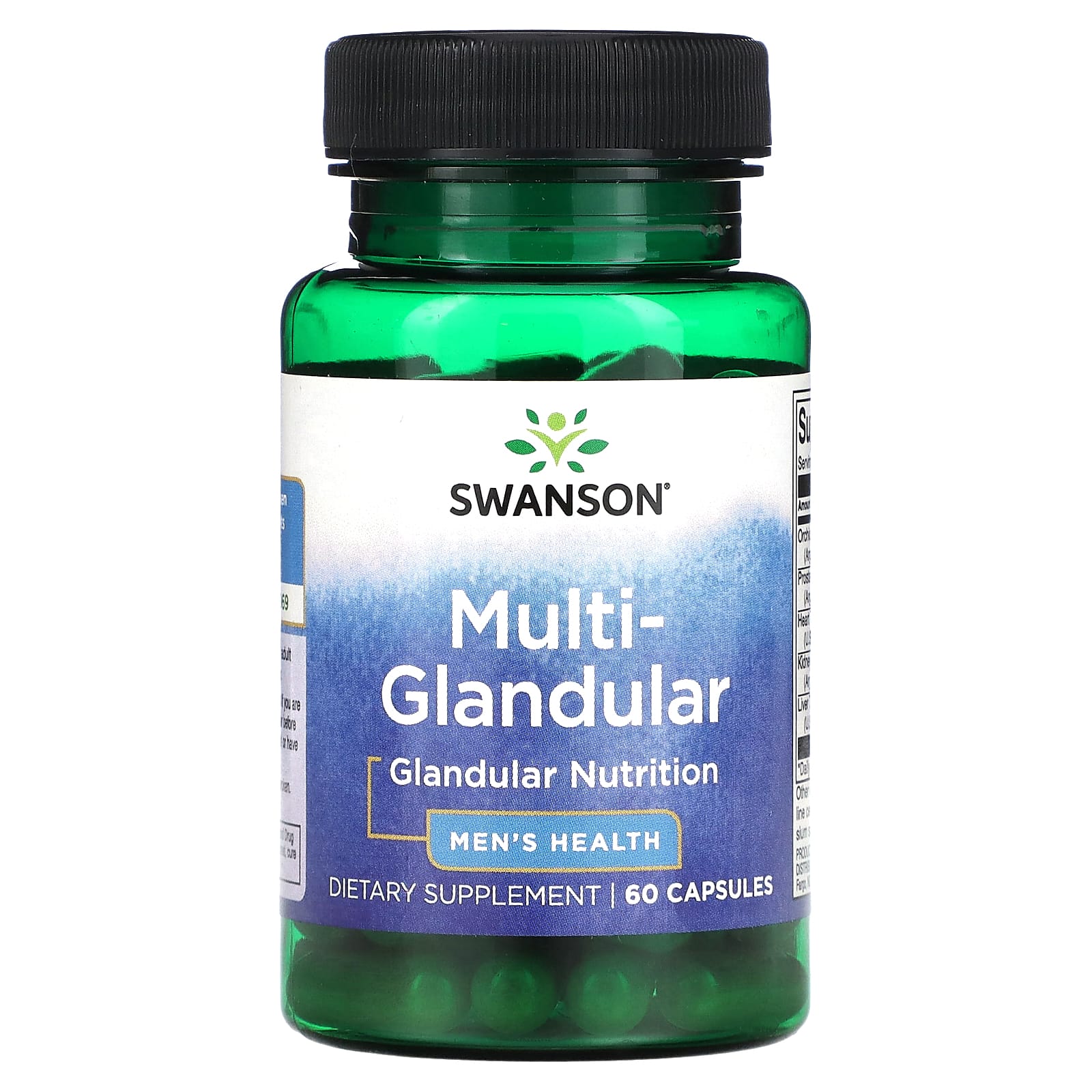 Swanson, Multi-Glandular, Men's Health, 60 Capsules - Image 1
