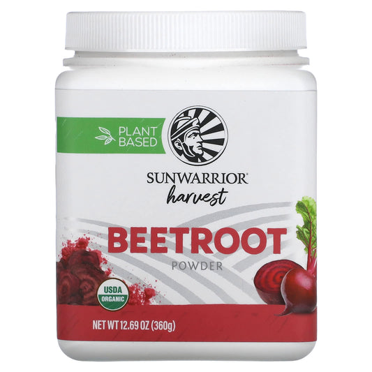 Sunwarrior, Harvest, Beetroot Powder, 12.69 oz (360 g) - Image 1