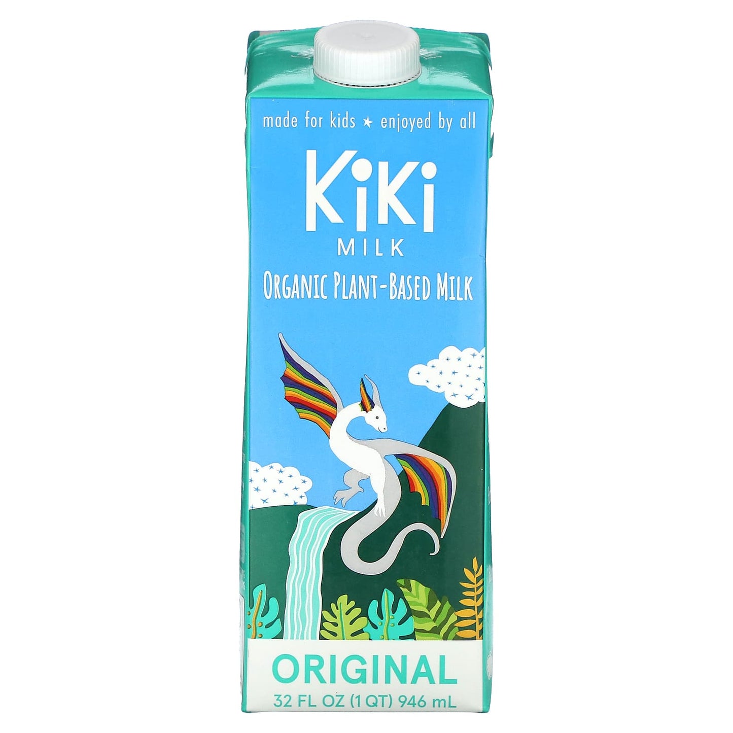 Kiki Milk, Organic Plant-Based Milk, Original, 32 fl oz (946 ml) - Image 1