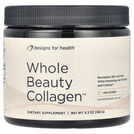 Revitalize Skin, Hair & Nails with Designs For Health Whole Beauty Collagen - Image 1
