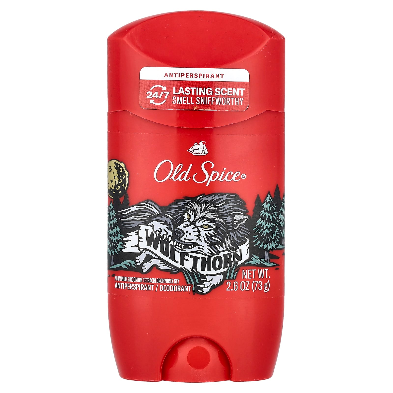 Old Spice, Antiperspirant & Deodorant, Wolfthorn, 2.6 oz (73 g) - Image 1