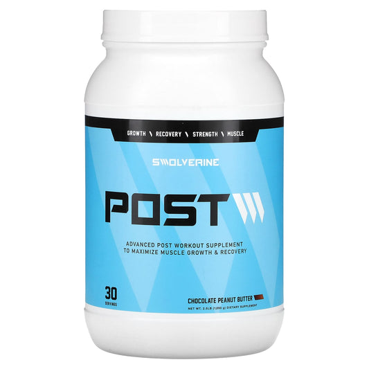 Swolverine, Post, Chocolate Peanut Butter, 2.5 lb (1,050 g) - Image 1